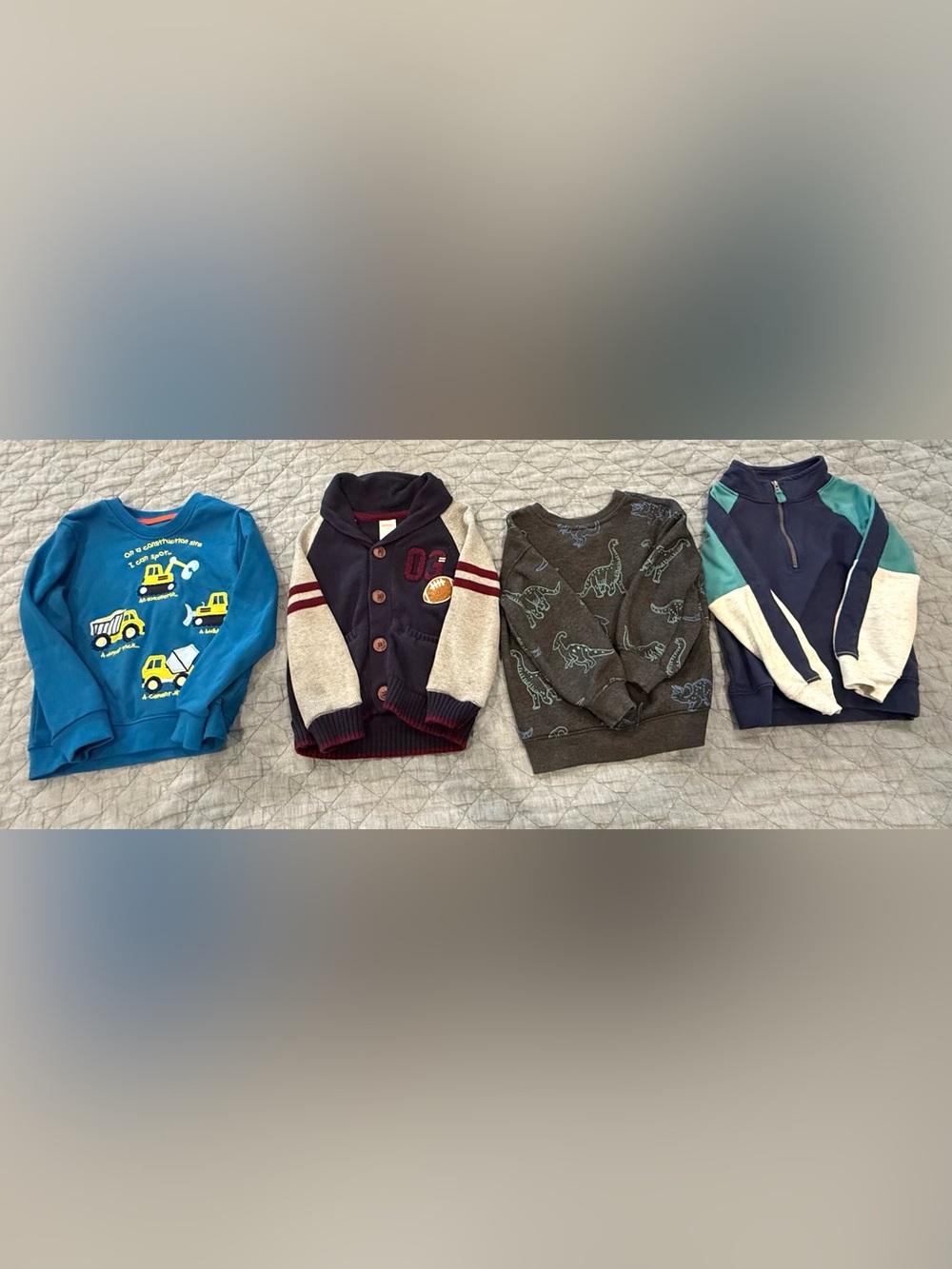 3T Boys Sweatshirt and Sweater Bundle